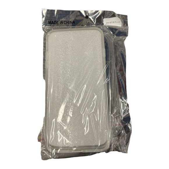 iPhone Clear Case For Apple iPhone 7P/ 8P Plastic Case Great To Custom Decor - Picture 7 of 7